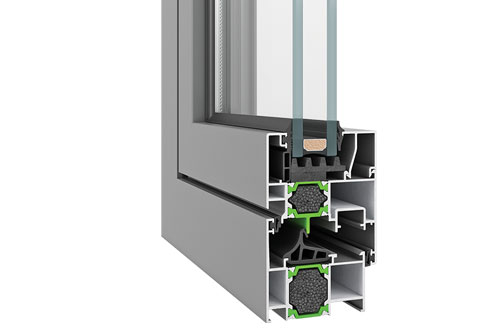 Tilt & Turn Thermal Insulating System</br>Maximum energy saving