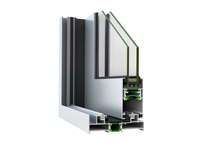 characteristics Lift & Slide Thermal Insulating System</br>Minimal face widths